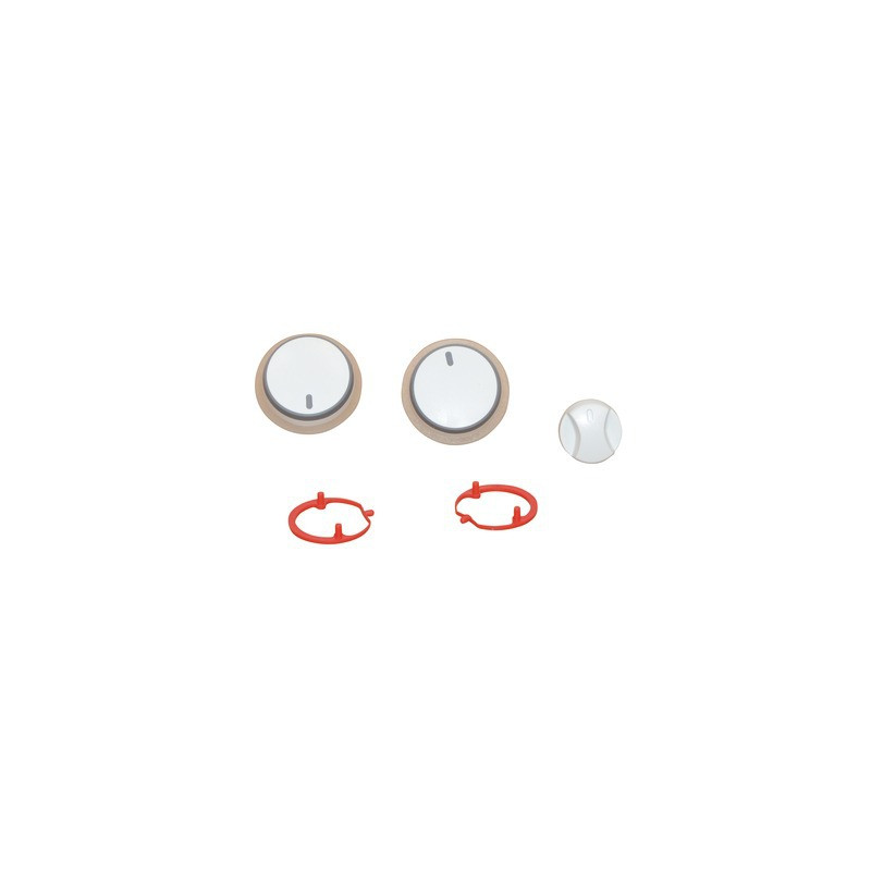 Boutons blanc (excl.), kit de 3- VAILLANT - 0020048920