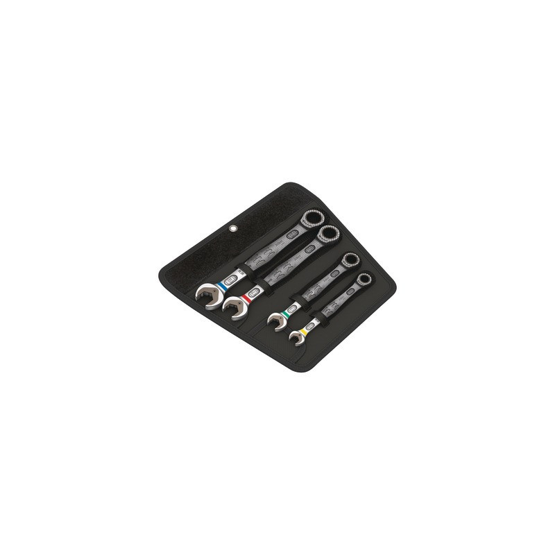 Joker Jeu de clés mixtes à cliquet, 4 pi- WERA - 05073290001