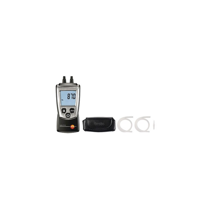 Kit Testo 510 - Manomètre gaz et tirage cheminée- TESTO - 0563 0510