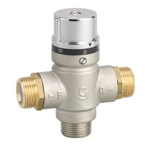 Mitigeur thermostatique à 2 clapets MMM3/4"- DIFF - 100288