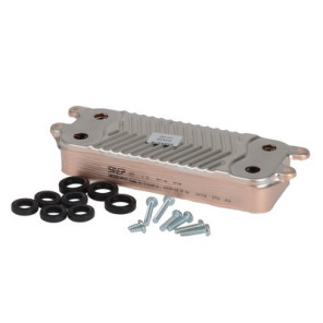 Échangeur sanitaire 12 plaques- DIFF pour Saunier Duval - 0020186152