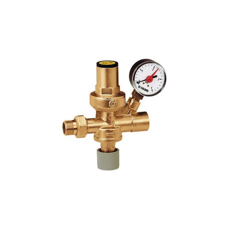 Automatisches Füllaggregat CALEFFI Typ 553 AG1/2" mit Druckmesser- CALEFFI - ABTM