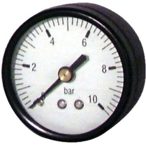 Runder Druckmesser 0 bis 10 bar Durchmesser 50mm M1/4"- DIFF - 109462