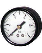 Runder Druckmesser 0 bis 10 bar Durchmesser 50mm M1/4"- DIFF - 109462