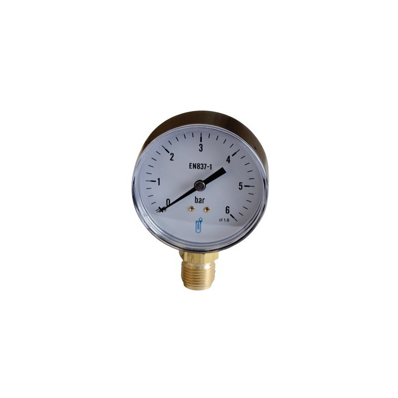 Druckmesser 0/6 bar Durchmesser 80mm- DIFF - 109465
