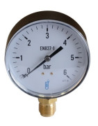 Druckmesser 0/6 bar Durchmesser 100mm- DIFF - 109467