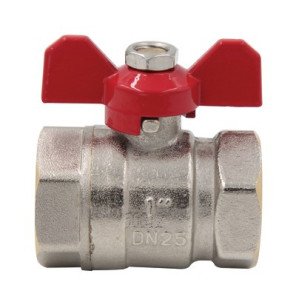 Vanne FF poignée papillon PN40 3/4"- DIMPEXP - 1342-34