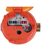 Compteur divisionnaire eau chaude AQUADIS- ITRON - AQP15110WQBR160ET