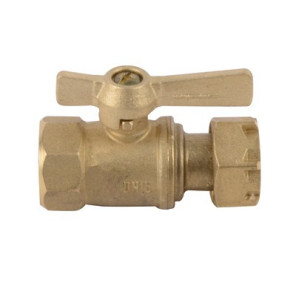 Robinet d'arrêt compteur droit F3/4"xFT3- DIFF - 110161