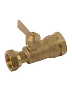 Robinet d'arrêt compteur droit PE25- DIFF - 110165