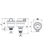 Purgeur MINILUFT compact avec clapet M3/8"- RBM - 7910340 Purgeur MINILUFT compact avec clapet M3/8"- RBM - 7910340