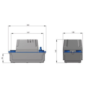 Pumpe SANICONDENS® Eco- SFA - SANICONDENS ECO