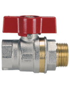 Vanne BS poignée papillon alu MF1/2" ASTER- EFFEBI - 0825R404