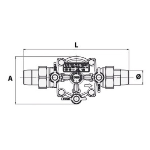 Disconnecteur contrôlable BA2860 M3/4"- SOCLA - 149B3881