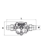 Disconnecteur contrôlable BA2860 M3/4"- SOCLA - 149B3881