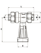 Disconnecteur non contrôlable CA2096 FF3/4"- SOCLA - 149B3782