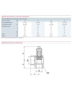 Soupape sanitaire 7b molette F3/4" x F1"- GOETZE - 651MWNK-20-F/F-2 7B