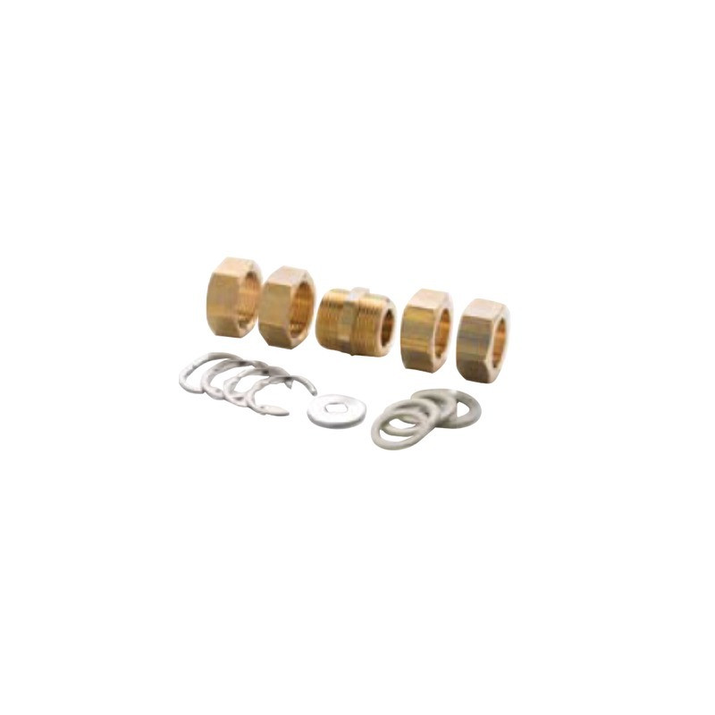 Kit raccordement 2 flexibles RAPID DN16- DIFF - 111511