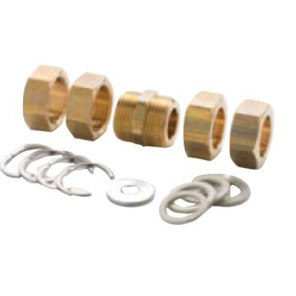 Kit raccordement 2 flexibles RAPID DN40- DIFF - 111515