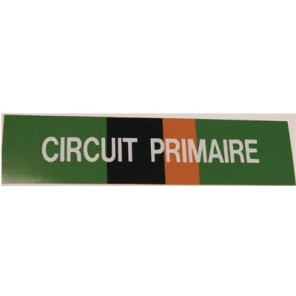 Étiquette souple adhésive circuit primai- DIFF - 111808  - (X10)