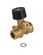 Robinet sortie ECS/remplissage avec anti retour- BAXI ROCA - 125570037 Robinet sortie ECS/remplissage avec anti retour- BAXI ROCA - 125570037
