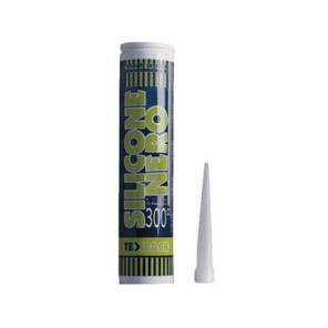 Silicone noire thermorésistant 280ml- DIFF - 150442