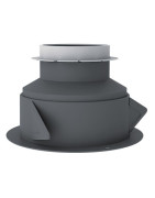 Manchon placo 3 griffes Ø125mmx80mm L100- ANJOS - 1795 Manchon placo 3 griffes Ø125mmx80mm L100- ANJOS - 1795