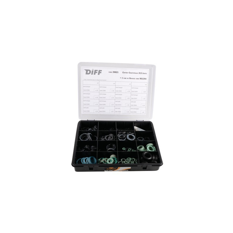Koffer mit 313 Dichtungen- DIFF pour Chaffoteaux - COFFRET 313 JOINTS