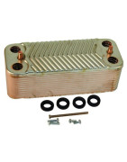 Brauchwasser Wärmetauscher 24 Platten- DIFF pour Chaffoteaux - 60000310