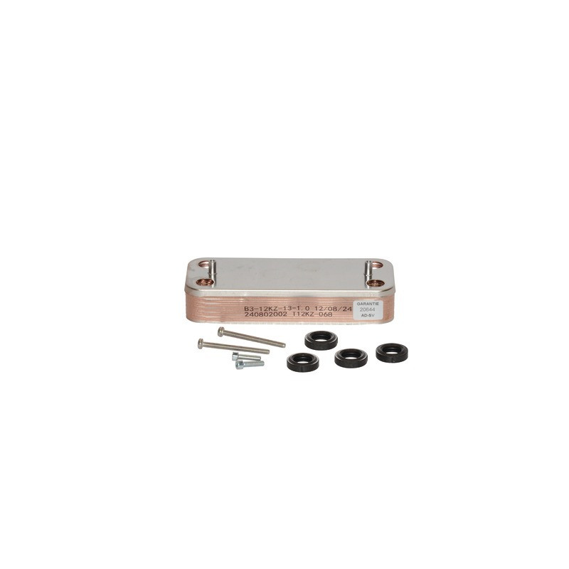 Échangeur sanitaire 12 plaques- DIFF pour Chaffoteaux - 65116314