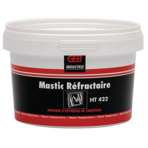 Feuerfester Stoff Feuerfester Mastix (Topf 1200 Gramm)- GEB - 103473