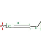 Ionisationssonde GS60 2A- DIFF pour De Dietrich Chappée - S58528401 Ionisationssonde GS60 2A- DIFF pour De Dietrich Chappée - S58528401