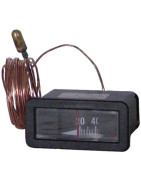 Thermomètre rectangulaire 20°C à 120°C- DIFF pour De Dietrich Chappée - S17007061 Thermomètre rectangulaire 20°C à 120°C- DIFF pour De Dietrich Chappée - S17007061