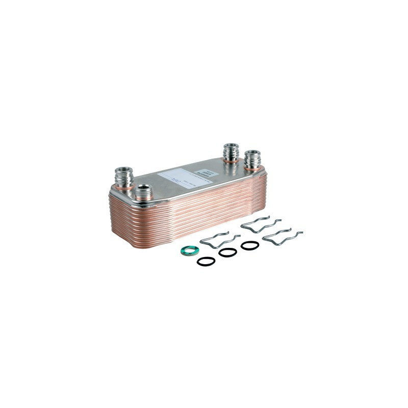Échangeur sanitaire 20 plaques- DIFF pour Vaillant - 065153