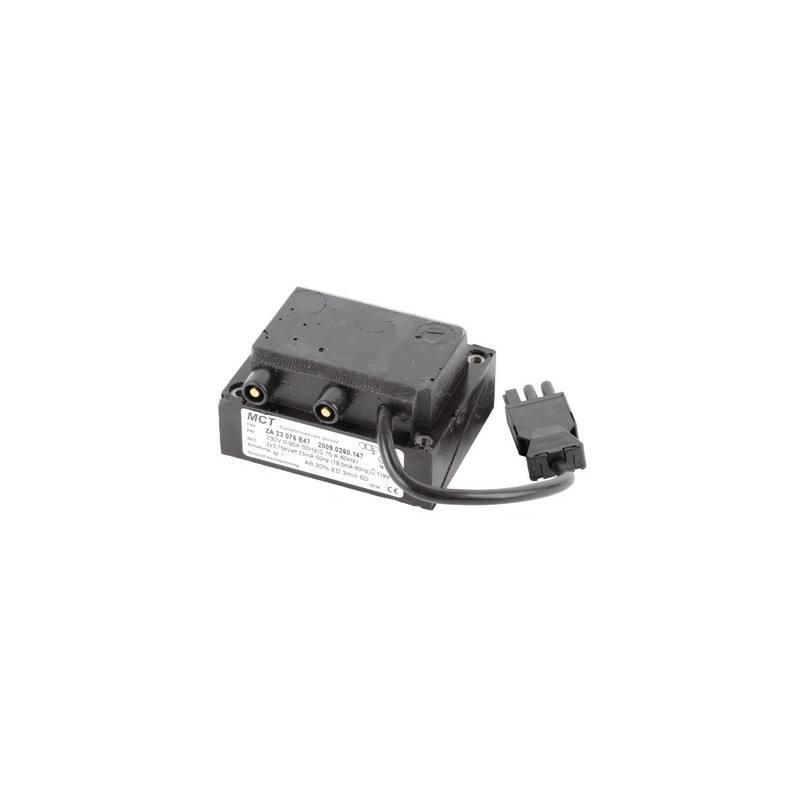 Zündtransformator ZA23075E47- DIFF pour Weishaupt - 603088+140013110