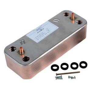 Plattenwärmetauscher CITY II FF- DIFF pour De Dietrich Chappée - 86665753