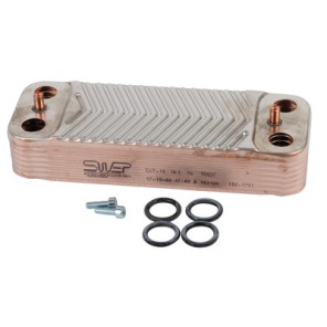 Plattenwärmetauscher 24/28- DIFF pour De Dietrich Chappée - S62775