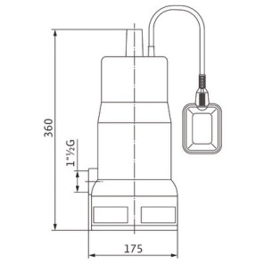 Pompe Initial WASTE 14-9- WILO - 4168022