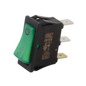 Einpoliger schwarzer Leuchtschalter- DIFF pour Bosch - 87168121620