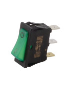 Einpoliger schwarzer Leuchtschalter- DIFF pour Bosch - 87168121620