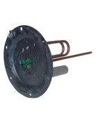 Ensemble d'élément blindé 1200w avec bride et anode- DIFF pour De Dietrich Chappée - 97863563 Ensemble d'élément blindé 1200w avec bride et anode- DIFF pour De Dietrich Chappée - 97863563