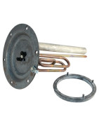 Élément blindé 1600W bride anode- DIFF pour De Dietrich Chappée - 97863564