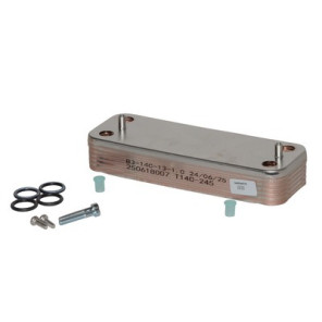Echangeur sanitaire 12 plaques- DIFF pour De Dietrich Chappée - 711612800