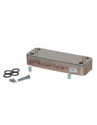 Echangeur sanitaire 12 plaques- DIFF pour De Dietrich Chappée - 711612800 Echangeur sanitaire 12 plaques- DIFF pour De Dietrich Chappée - 711612800