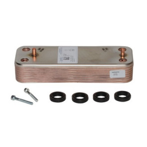 Echangeur sanitaire 14 plaques- DIFF pour De Dietrich Chappée - 711500500