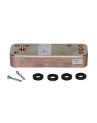 Echangeur sanitaire 14 plaques- DIFF pour De Dietrich Chappée - 711500500 Echangeur sanitaire 14 plaques- DIFF pour De Dietrich Chappée - 711500500