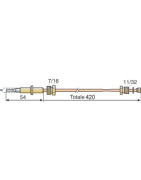 Thermoelement 750mm- DIFF pour AO Smith - Q335C 1023B
