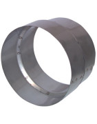 Rauchabzug Aluminium Reduzierstück Durchmesser 139/125mm- ISOTIP JONCOUX - 014316