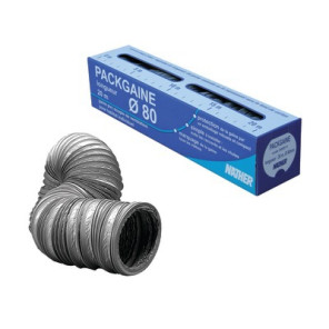 Sanitäres Zubehör mechanische Belüftung Schlauch mechanische Belüftung Durchmesser 80mm (Länge 20m)- DIFF - 50241