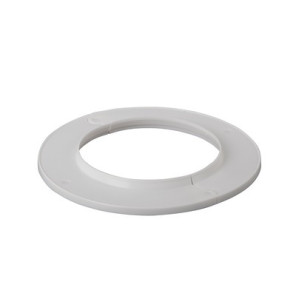 Rosace Ø125 PE blanche 2 parties- UBBINK - 224115